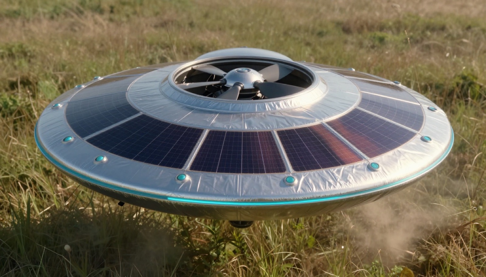 Resume mission — lifting off after hours on solar.